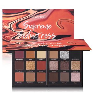 Matte Eyeshadow Palette Pro 18 Colors Pigmented Shimmer Glitter Eye Shadow Palette.