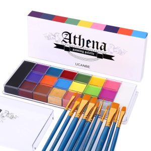 UCANBE Face Body Paint Set-Athena Painting Palette.