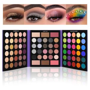 UCANBE Pretty All Set Eyeshadow Palette Pro 86 Colors Makeup Kit