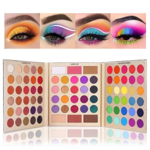 UCANBE Pretty All Set Eyeshadow Palette Holiday Gift Set Pro 86 Colors Makeup Kit